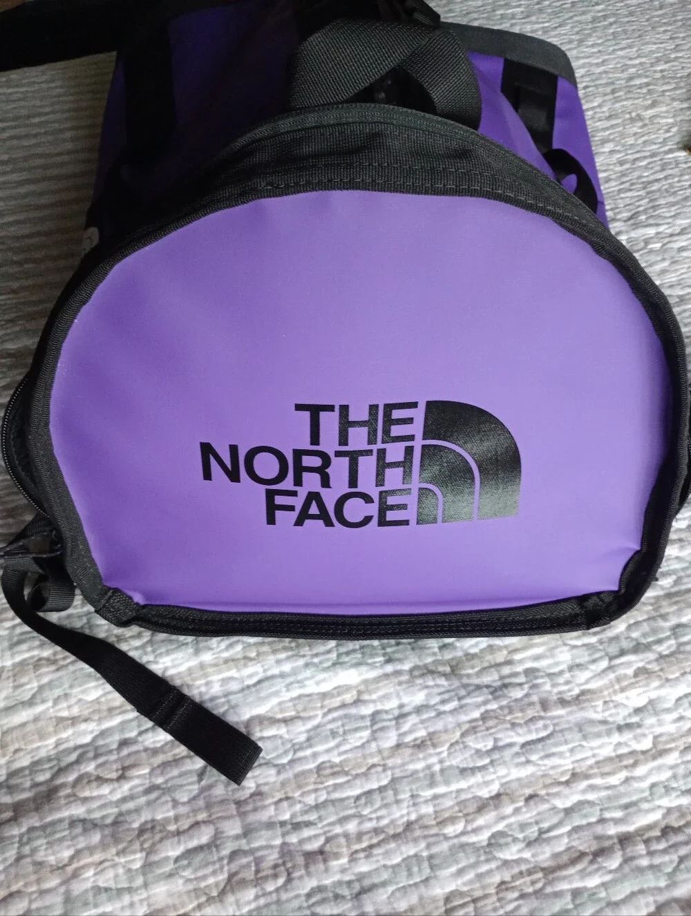 The North Face Purple and Black Explore Haulaback Hiking Backpack - Like New